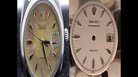 rolex dial restoration